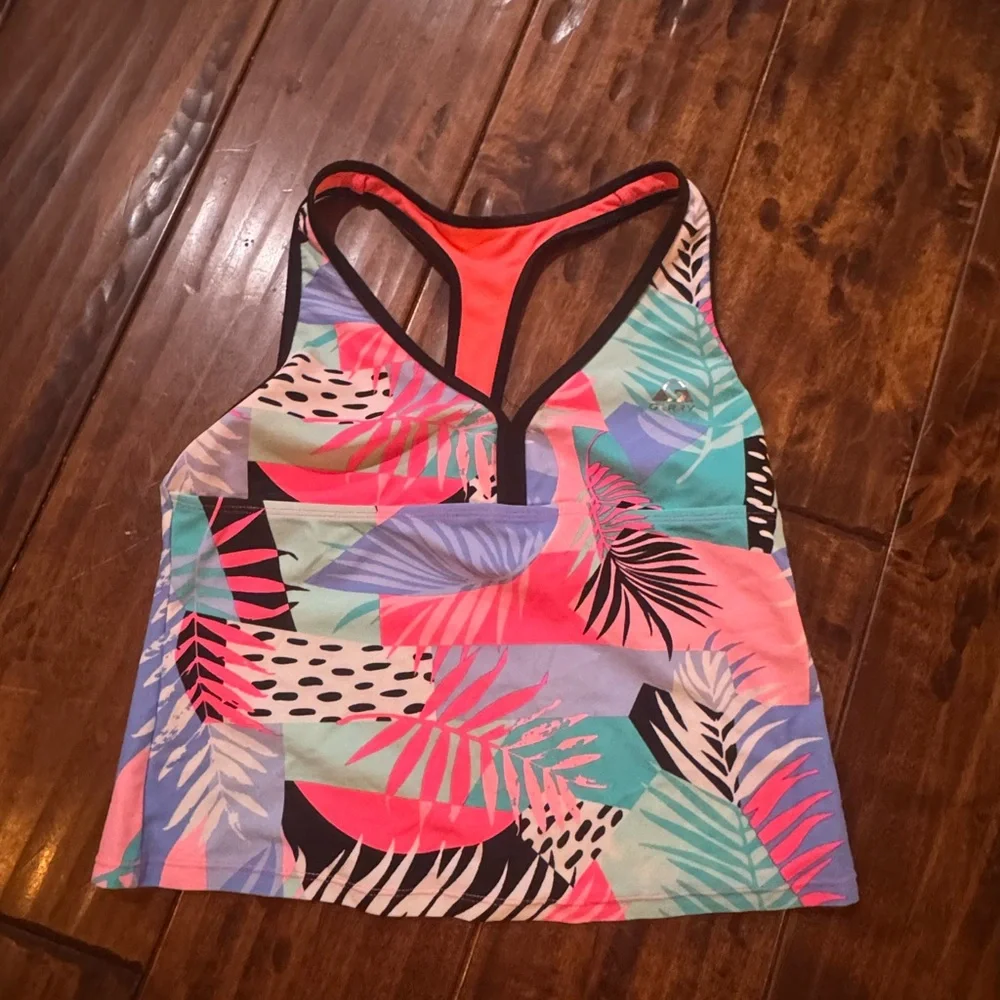 Colorful Kids Swim Bikini Top - Picture 1 of 3
